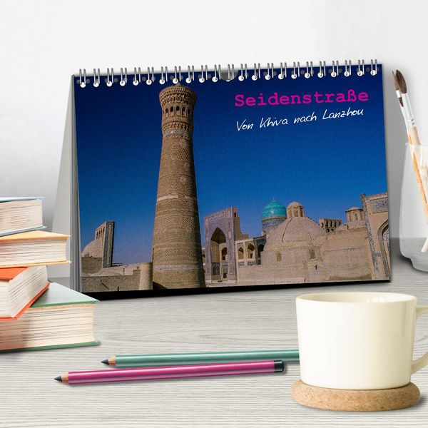 Produktbild: Seidenstra&szlig;e - Khiva bis Lanzhou (Tischkalender 2026 DIN A5 quer), CALVENDO Monatskalender