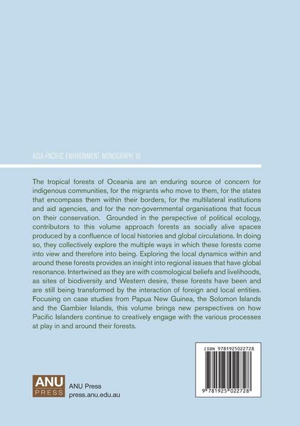 Produktbild: Tropical Forests Of Oceania: Anthropological Perspectives