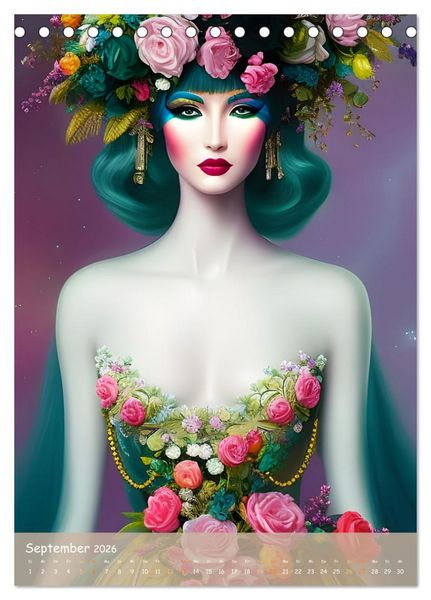 Produktbild: Future Fashion (Tischkalender 2026 DIN A5 hoch), CALVENDO Monatskalender