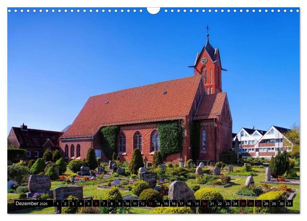 Produktbild: Langeoog - Sch&ouml;nste Insel Ostfrieslands (Wandkalender 2026 DIN A3 quer), CALVENDO Monatskalender