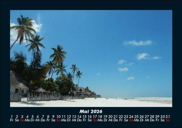 Produktbild: Palmentraum 2026 Fotokalender DIN A5