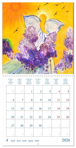 Produktbild: Colorful Fairies (Wall Calendar 2026 12 &times; 12 Inch) CALVENDO 12 Month Wall Calendar