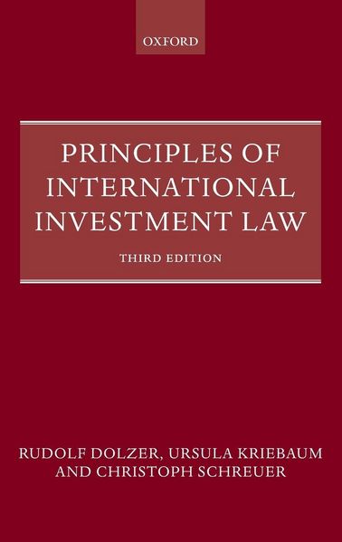 Produktbild: Principles of International Investment Law