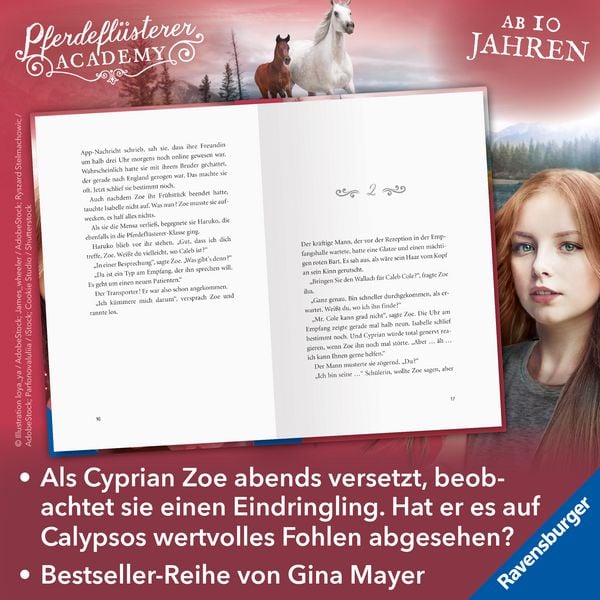 Produktbild: Pferdefl&uuml;sterer-Academy, Band 6: Calypsos Fohlen