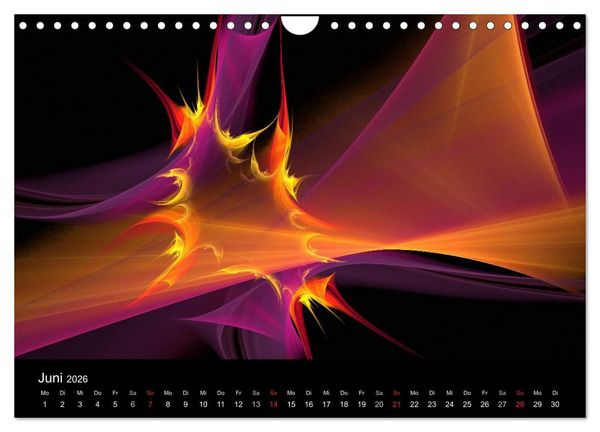 Produktbild: Wunderbare Welt der Farben 2026 (Wandkalender 2026 DIN A4 quer), CALVENDO Monatskalender