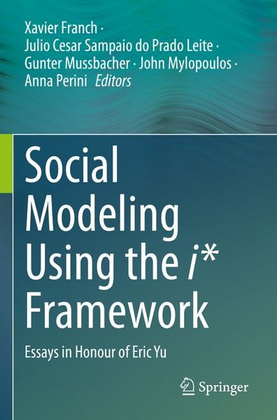 Produktbild: Social Modeling Using the i* Framework