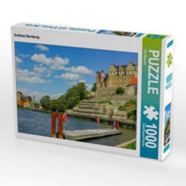 CALVENDO Puzzle Schloss Bernburg | 1000 Teile Lege-Größe 64x48cm Foto-Puzzle für glückliche Stunden
