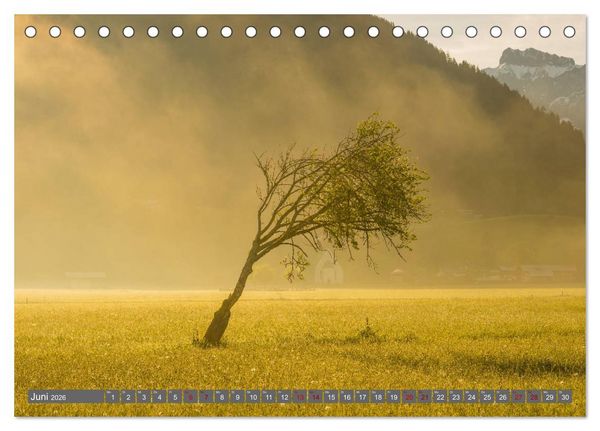 Produktbild: Sch&ouml;ne Wanderungen um Oberstdorf (Tischkalender 2026 DIN A5 quer), CALVENDO Monatskalender