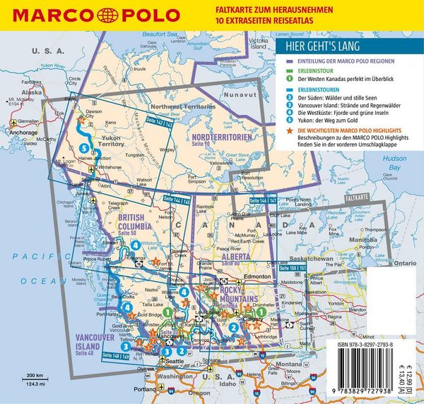 Produktbild: MARCO POLO Reisef&uuml;hrer Kanada West, Rocky Mountains, Vancouver