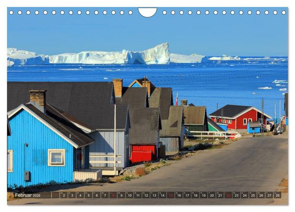 Produktbild: Gr&ouml;nland - Ilulissat und die Diskobucht (Wandkalender 2026 DIN A4 quer), CALVENDO Monatskalender