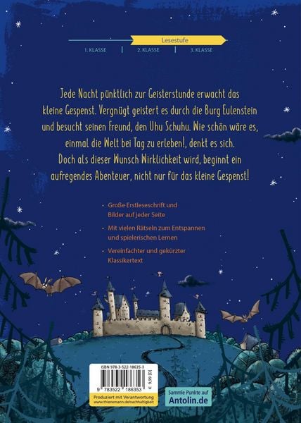 Produktbild: Kleine Lesehelden: Das kleine Gespenst