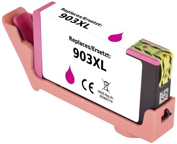 Produktbild: Renkforce Druckerpatrone ersetzt HP 903XL, T6M07AE Kompatibel Magenta RF-5705458