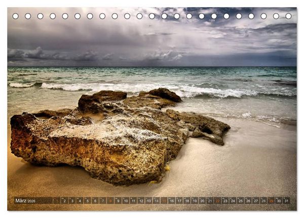 Produktbild: Formentera - Karibik im Mittelmeer (Tischkalender 2026 DIN A5 quer), CALVENDO Monatskalender