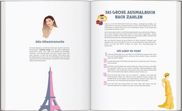 Produktbild: Paris - Das gro&szlig;e Ausmalbuch nach Zahlen
