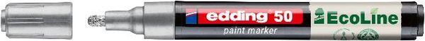 Produktbild: Edding 50 EcoLine 4-50-054 Lackmarker Silber 2 mm, 3mm