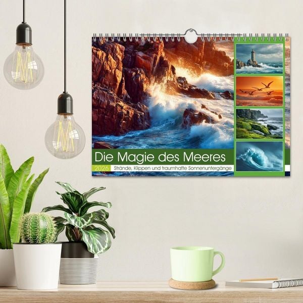 Produktbild: Die Magie des Meeres (Wandkalender 2026 DIN A4 quer), CALVENDO Monatskalender