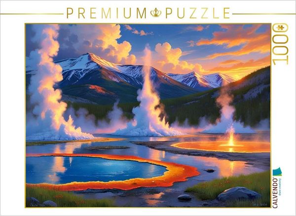 Produktbild: CALVENDO Puzzle Energie durch Erdw&auml;rme | 1000 Teile Lege-Gr&ouml;&szlig;e 64x48cm Foto-Puzzle f&uuml;r gl&uuml;ckliche Stunden