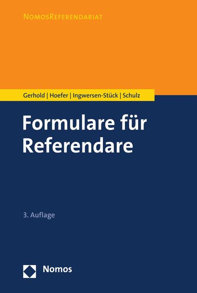 Produktbild: Formulare f&uuml;r Referendare