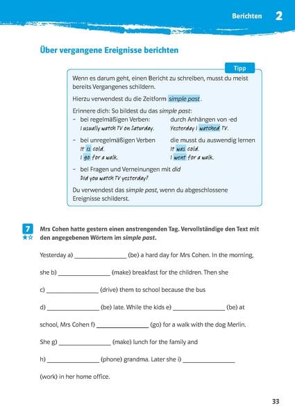 Produktbild: 10-Minuten-Training Englisch Aufsatz: Erste englische Texte schreiben. 5./6. Klasse. Kleine Lernportionen für jeden Tag