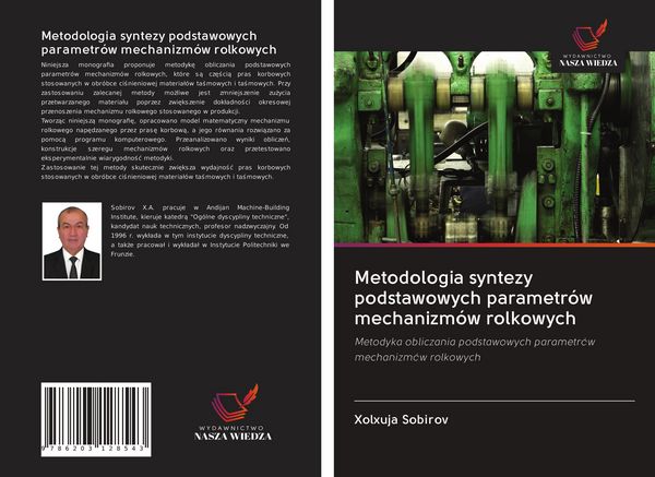 Produktbild: Metodologia syntezy podstawowych parametr&oacute;w mechanizm&oacute;w rolkowych