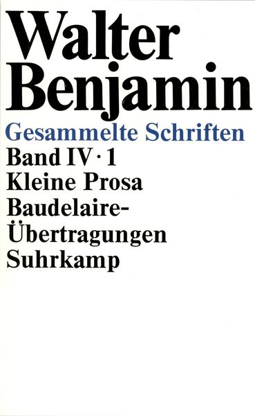 Gesammelte Schriften, Set von Walter Benjamin, Suhrkamp, 978-3-518-57321-1