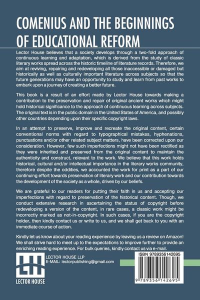 Produktbild: Comenius And The Beginnings Of Educational Reform