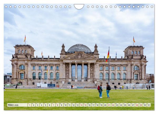Produktbild: Berlin rund ums Jahr (Wandkalender 2026 DIN A4 quer), CALVENDO Monatskalender