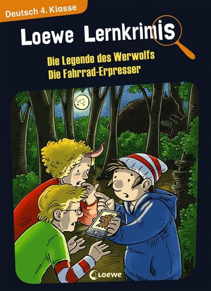 Produktbild: Loewe Lernkrimis - Die Legende des Werwolfs / Die Fahrrad-Erpresser