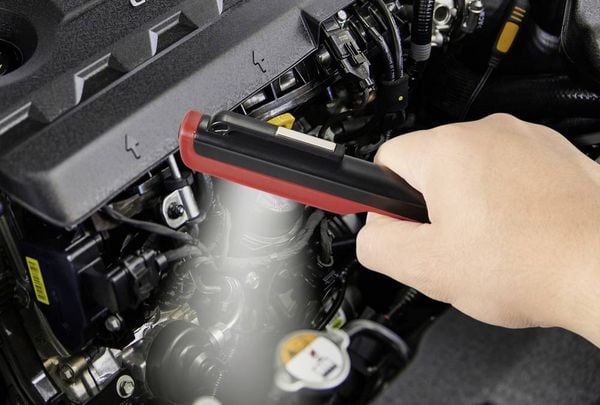 Produktbild: TOOLCRAFT TO-8664234 TO130 COB Werkstatt-Stableuchte batteriebetrieben 1.1W 130lm, 20lm
