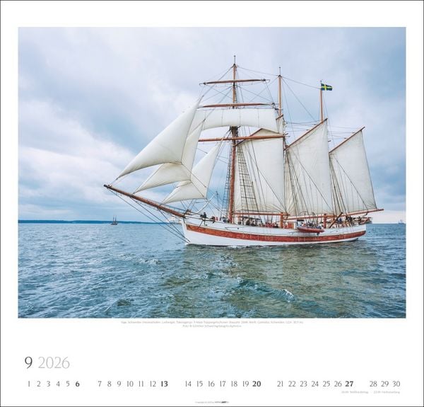Produktbild: Tall Ships Kalender 2026