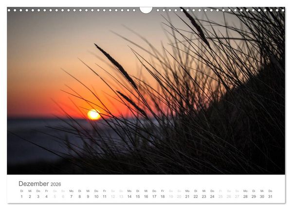 Produktbild: Amrum - Nordseeinsel im Wechsel der Gezeiten (Wandkalender 2026 DIN A3 quer), CALVENDO Monatskalender