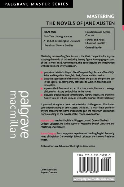 Produktbild: Mastering the Novels of Jane Austen