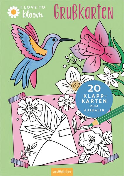 Produktbild: I Love to Bloom &ndash; Gru&szlig;karten