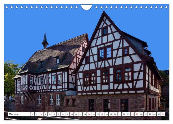 Produktbild: Erbach - Die Odenw&auml;lder Residenzstadt (Wandkalender 2026 DIN A4 quer), CALVENDO Monatskalender
