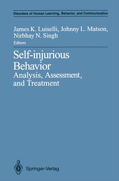 Produktbild: Self-injurious Behavior