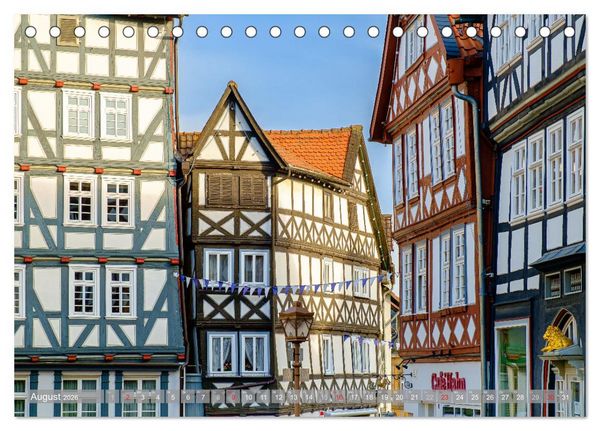 Produktbild: Ein Blick auf Fritzlar (Tischkalender 2026 DIN A5 quer), CALVENDO Monatskalender