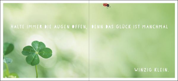 Produktbild: F&uuml;r dich hab ich das Gl&uuml;ck gepfl&uuml;ckt