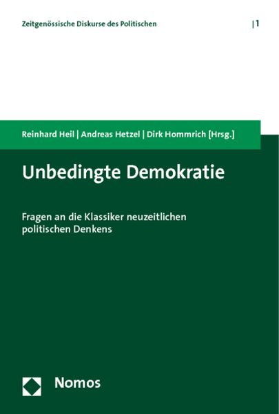 Produktbild: Unbedingte Demokratie