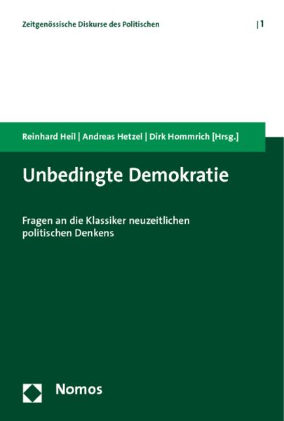 Produktbild: Unbedingte Demokratie