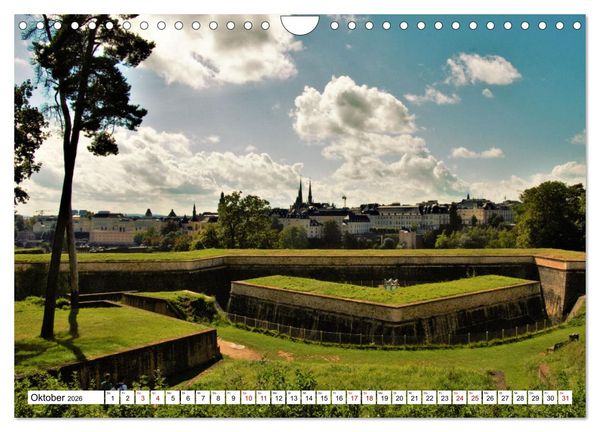 Produktbild: Luxemburg entlang des Wenzelwegs (Wandkalender 2026 DIN A4 quer), CALVENDO Monatskalender