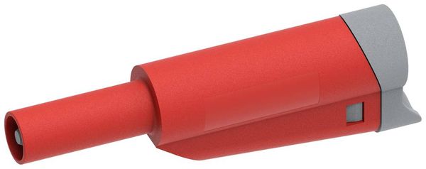 Produktbild: Electro PJP 1076-CD1-R Laborstecker Stecker, gerade Stift-&Oslash;: 4mm Rot 1St.
