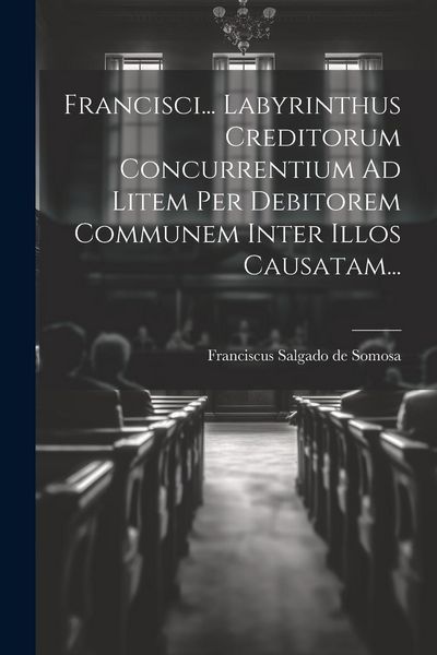 Produktbild: Francisci... Labyrinthus Creditorum Concurrentium Ad Litem Per Debitorem Communem Inter Illos Causatam...