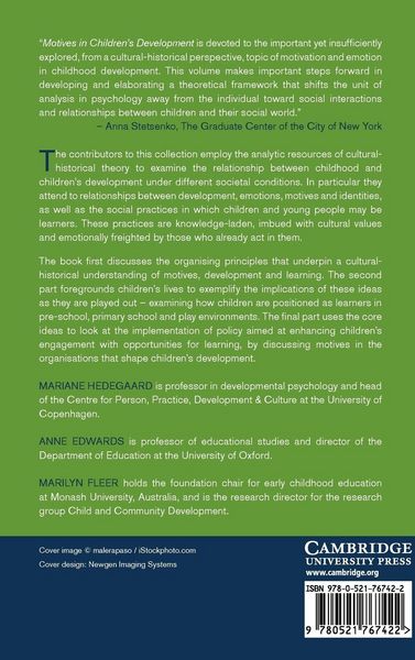 Produktbild: Motives in Children's Development