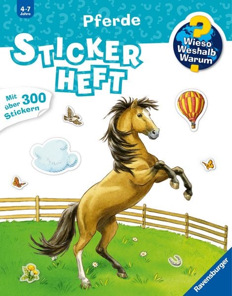 Produktbild: Wieso? Weshalb? Warum? Stickerheft - Pferde