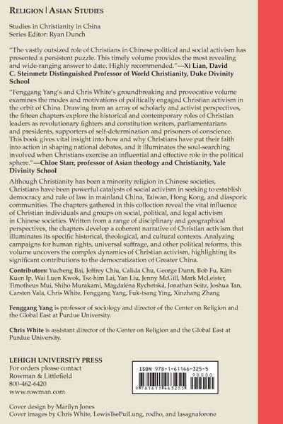 Produktbild: Christian Social Activism and Rule of Law in Chinese Societies