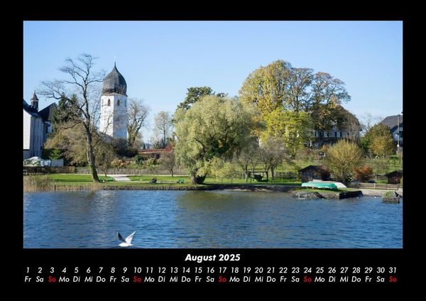 Produktbild: Seeblick 2025 Fotokalender DIN A3