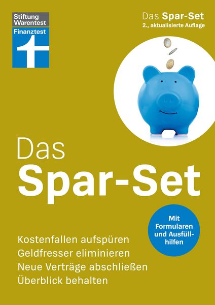 Produktbild: Das Spar-Set - in vier Schritten zum Sparerfolg, mit selbstrechnendem Haushaltsbuch