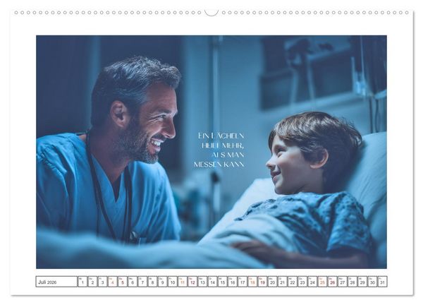Produktbild: Zeit f&uuml;r Dankbarkeit - Pflege mit Herz (Wandkalender 2026 DIN A2 quer), CALVENDO Monatskalender
