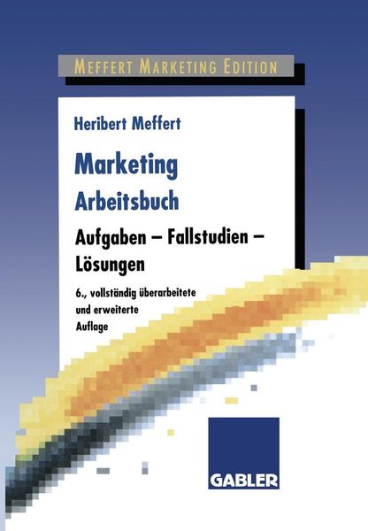 Produktbild: Marketing Arbeitsbuch