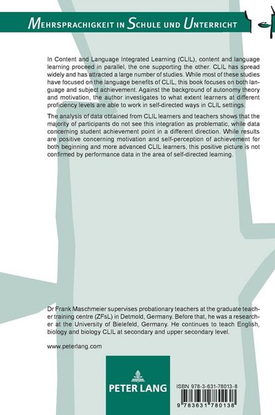 Produktbild: Learner Autonomy in the CLIL Classroom